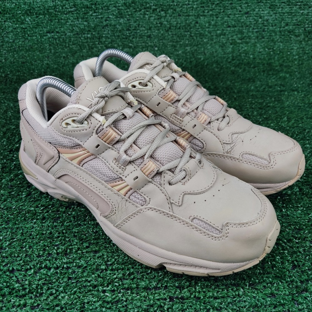 Vionic Sneakers Womens 9.5 Tan Walker Athletic Walking Shoes Orthotic Support